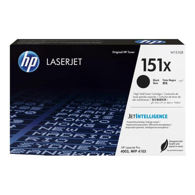 HP 151X Black Original LaserJet Toner Cartridge (W1510X)