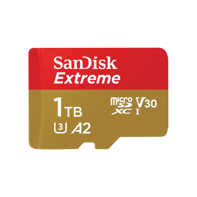 SanDisk Extreme 1T 4K Video 190 -130mbs | SDSQXAV-1T00-GN6MN