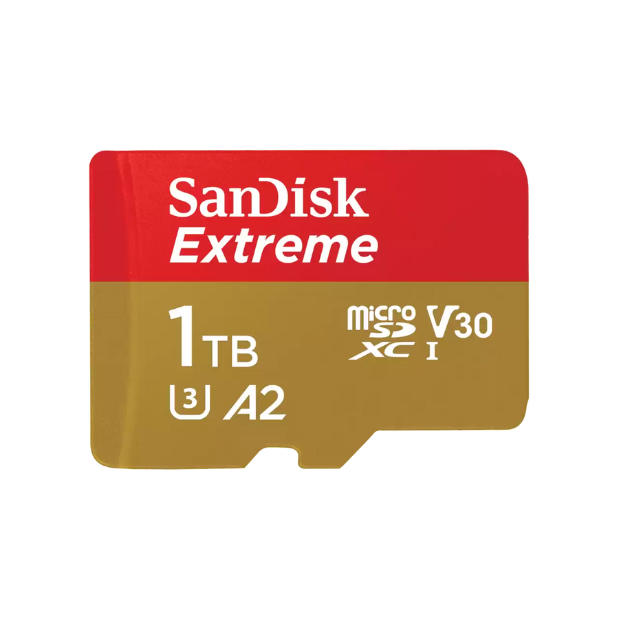 SanDisk Extreme 1T 4K Video 190 -130mbs | SDSQXAV-1T00-GN6MN