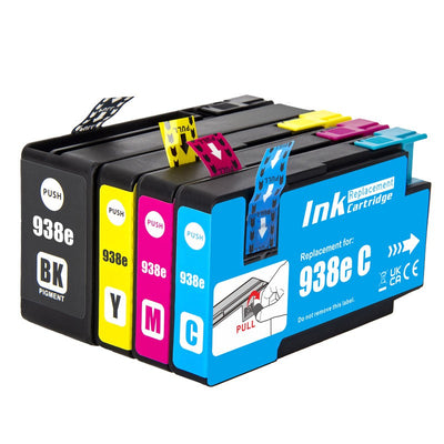 HP 938e EvoMore Yellow Original Ink Cartridge (4S6Y1PE)