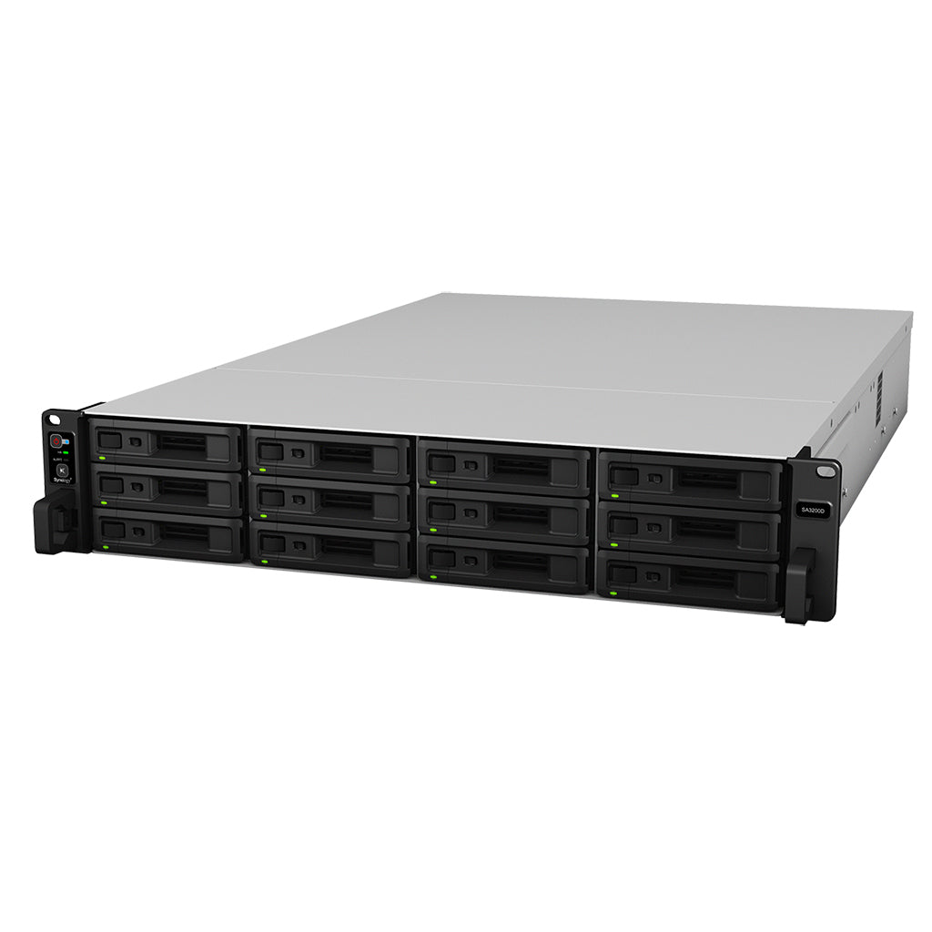 SA3200D Synology Dual Controller Architecture-Intel Xeon D-1521 8GB , Rackmount 2U 12 bays