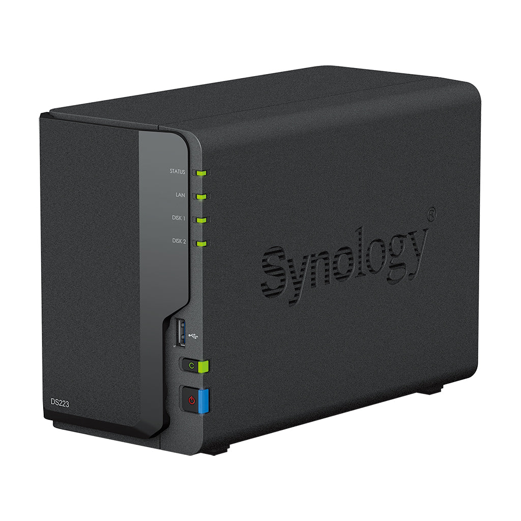 DS223 Synology Diskstation 223 2bay Realtek RTD1619B 4core 1.7Ghz 2GB