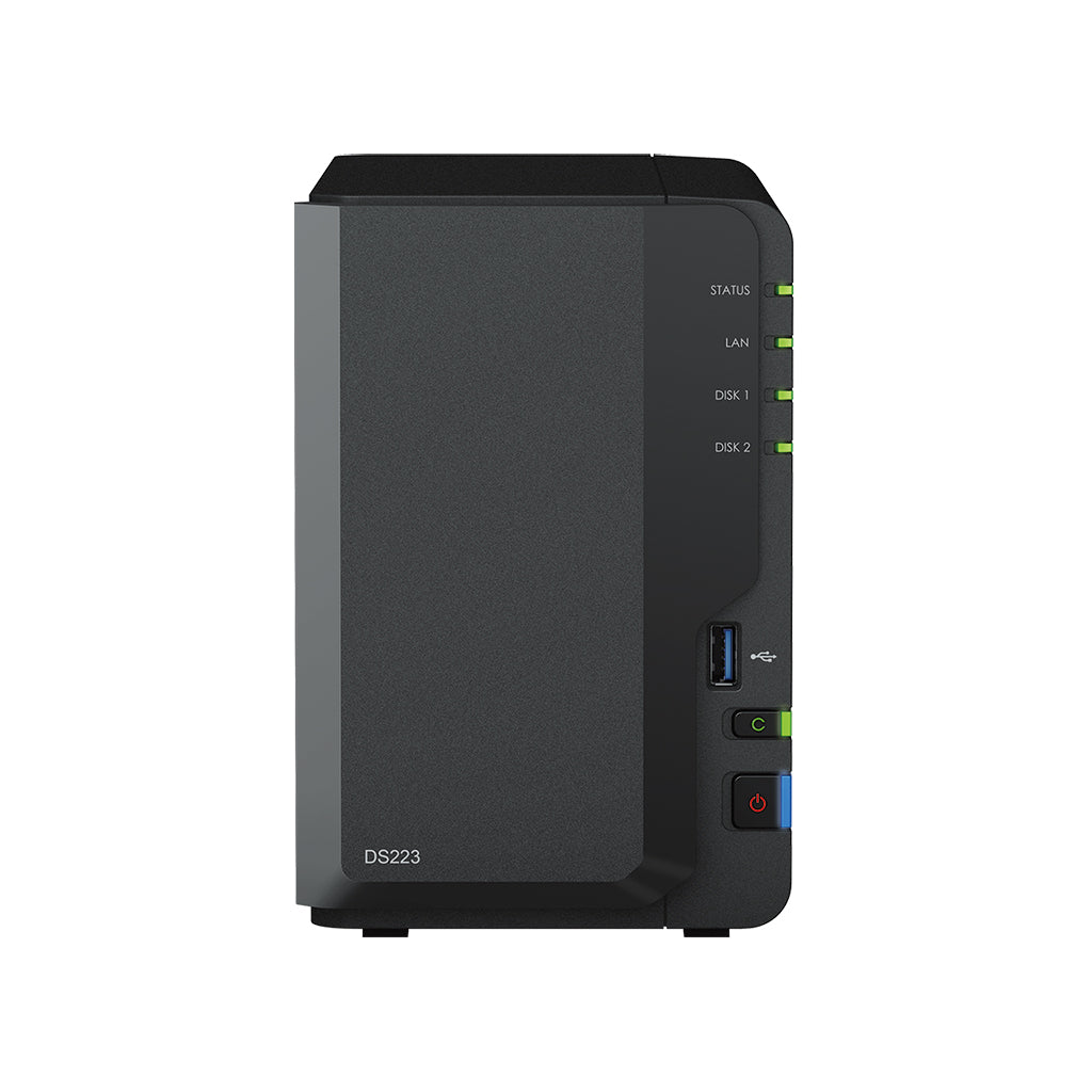 DS223 Synology Diskstation 223 2bay Realtek RTD1619B 4core 1.7Ghz 2GB