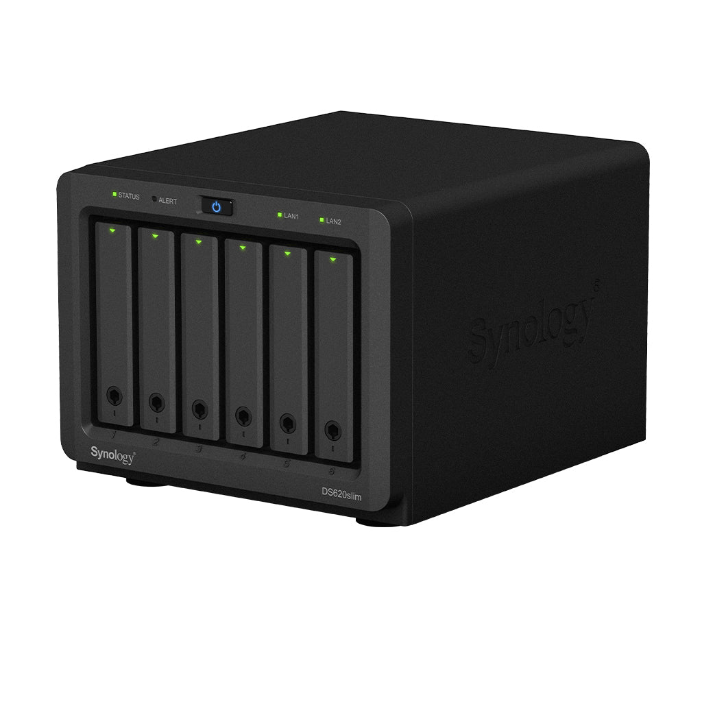 DS620slim  Synology Diskstation Intel Celeron J3355 2GB bays (2.5" disk tray)