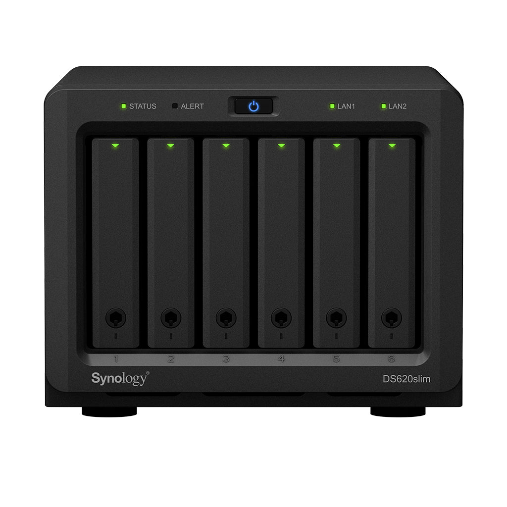 DS620slim  Synology Diskstation Intel Celeron J3355 2GB bays (2.5" disk tray)