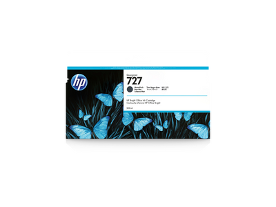 HP 727 300-ml Matte Black DesignJet Ink Cartridge (C1Q12A)