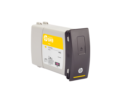 HP 849 400-ml Yellow PageWide XL Ink Cartridge (1XB38A)