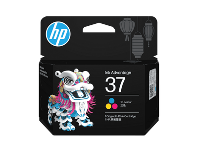 HP 37 Original Tri-color Ultra Ink Advantage Cartridge (7FP44AE)