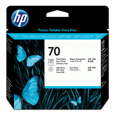 HP 70 Photo Black and Light Gray DesignJet Printhead (C9407A)