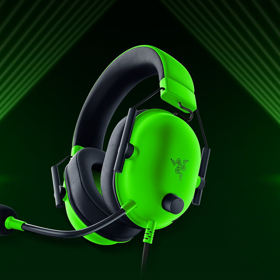 Razer Blackshark V2 X Wrd H/S - Green | RZ04-03240600-R3M1