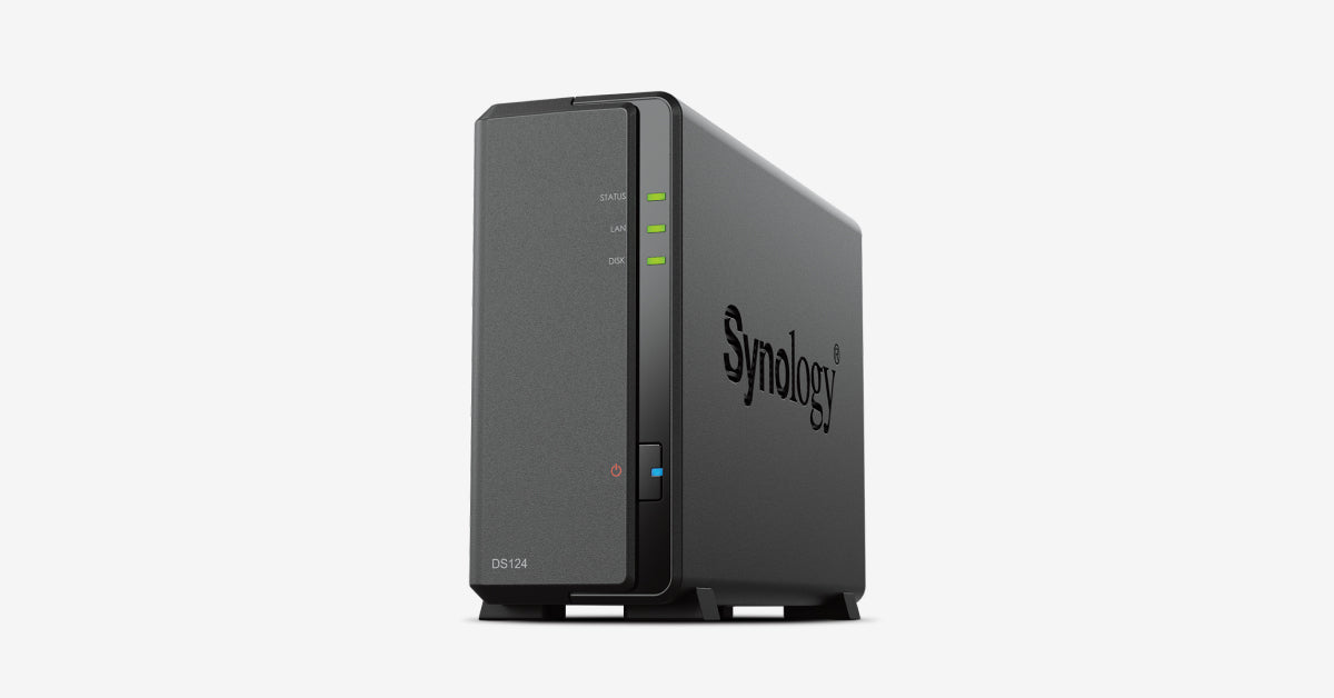 DS124 Synology Disk Station 124 Realtek RTD1619B 1GB 1 bay