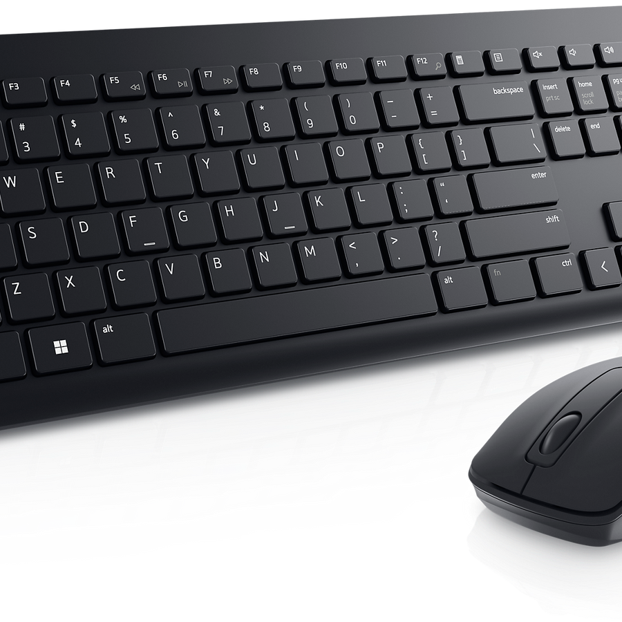 Dell Wireless Keyboard and Mouse KM3322W | Arabic (QWERTY) | 2.4GHz Wireless | 36-Month Battery Life | Anti-Fade Keys | SKU: KM3322W-VPN-580-AKFX | 1-Year Dell ProSupport UAE