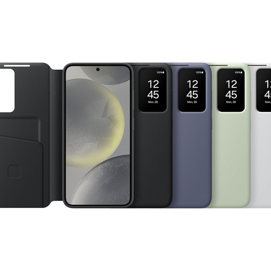 Samsung S24 Plus Smart View Wallet Case - White