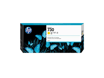 HP 730F 300-ml Yellow DesignJet Ink Cartridge (1XB25A)