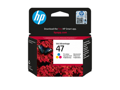 HP 47 Tri-color Original Cartridge (6ZD61AE)