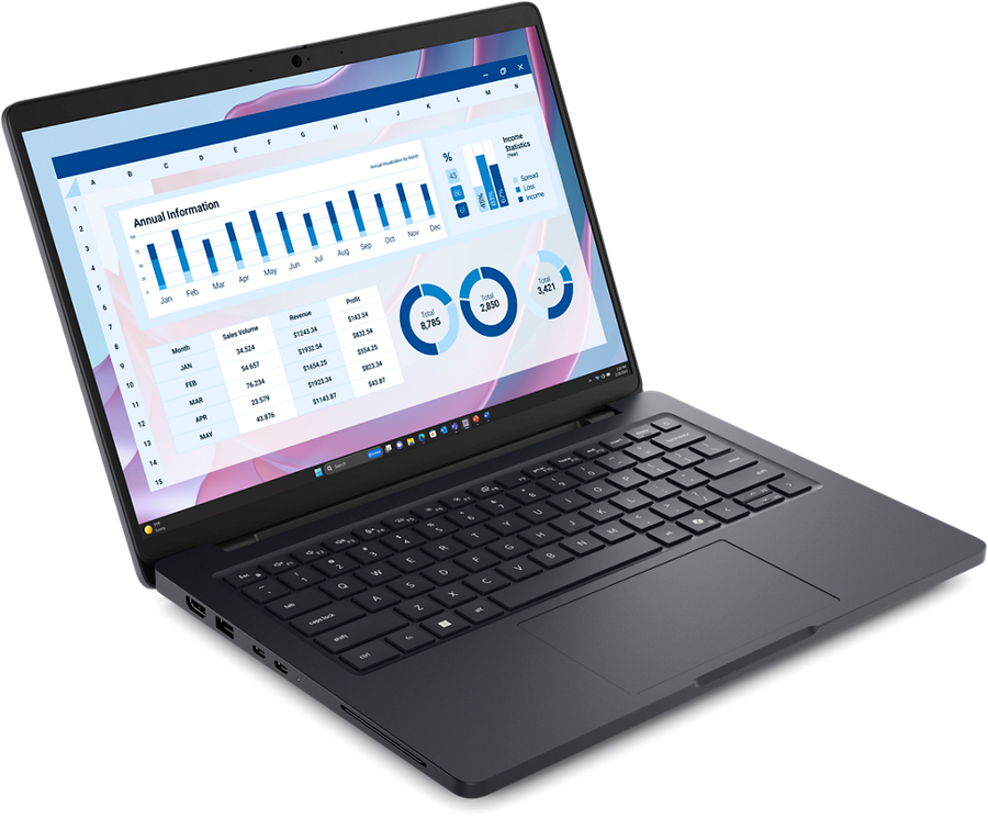 Dell Precision 3490 Workstation Laptop | 14" FHD | Intel Core Ultra 7 155H vPro | 16GB RAM | 1TB SSD | NVIDIA RTX 500 Ada 4GB | Windows 11 Pro | SKU: M3490W-7-VPN-210-BLMY | 3-Year Dell ProSupport UAE