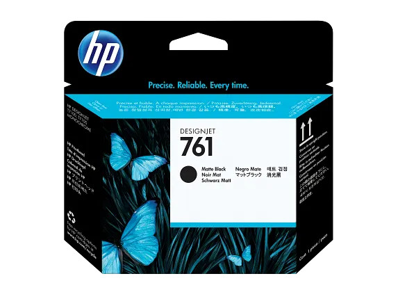 HP 761 Matte Black/Matte Black DesignJet Printhead (CH648A)