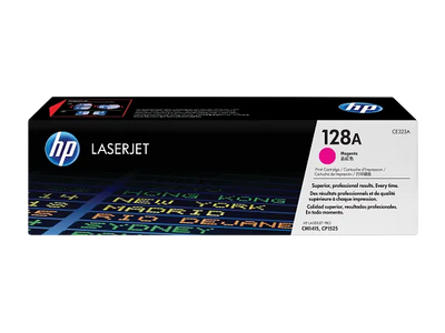 HP 128A Magenta Original LaserJet Toner Cartridge (CE323A)