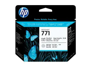 HP 771 Photo Black/Light Gray DesignJet Printhead (CE020A)