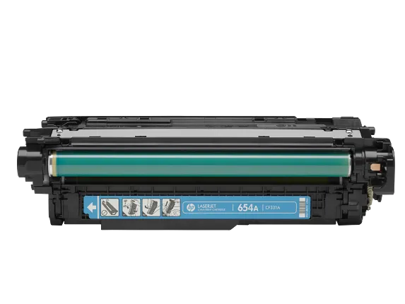 HP 654A Cyan Orig Lsrjet Toner Cartridge | CF331A | Warranty included