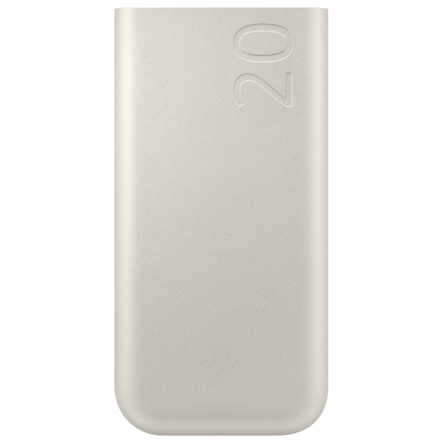 Samsung Pwr 20,000mAh Battery Pack P4520 Beige | EB-P4520XUEGWW