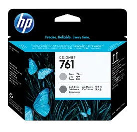 HP 761 Gray/Dark Gray DesignJet Printhead (CH647A)