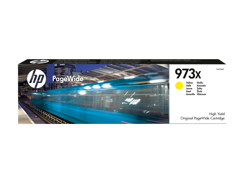 HP 981YC Extra High Yield Yellow Contract Original PageWide Cartridge | Professional Graphics | SKU: L0R19YC | Official HP Product UAE