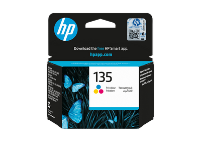 HP 135 Tri-color Original Ink Cartridge (C8766HE)