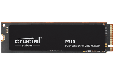Crucial® P310 PCIe Gen4 NVMe M.2 SSD Read speeds up to 7,100 / 6,000 MB/s | 1TB | CT1000P310SSD8