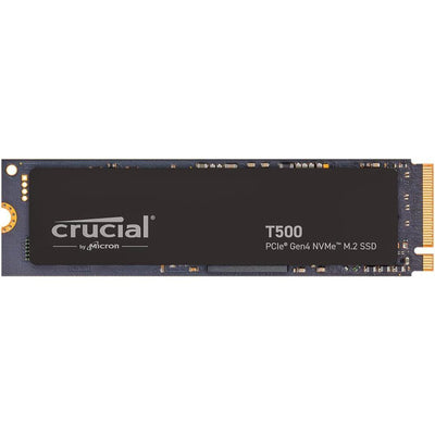 Crucial® T500 PCIe Gen4 NVMe M.2 SSD Read speeds up to 7,400/7,000MB/s | 1TB | CT1000T500SSD8