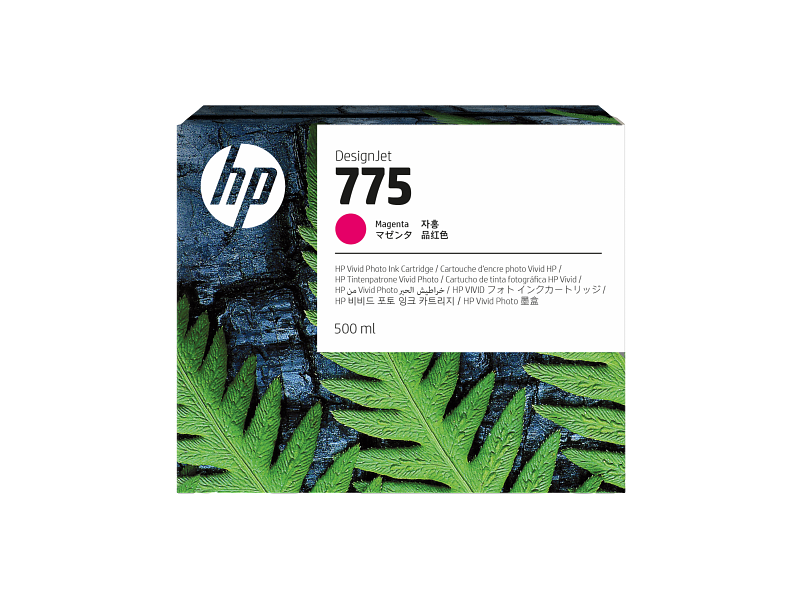 HP 775 500-ml Magenta Ink Cartridge (1XB18A)