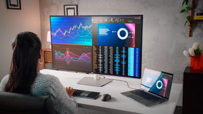 Dell UltraSharp U4320Q 43" 4K Monitor | 42.5-inch IPS | 90W USB-C Power Delivery | 4-Screen PBP Multi-Client | SKU: 210-AVCV-VPN-U4320Q | 3-Year