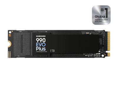 Samsung 990 EVO Plus SSD - 1 TB M.2 2280 | MZ-V9S1T0BW