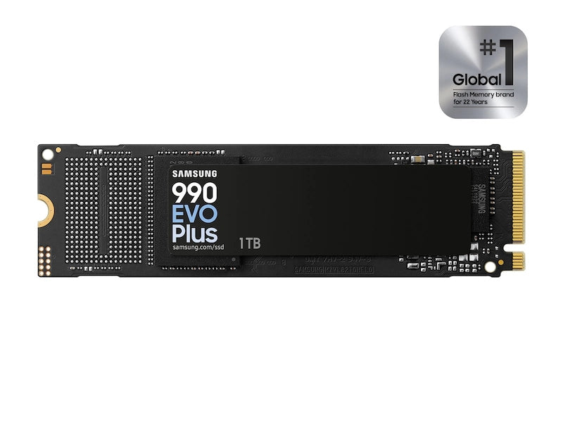Samsung 990 EVO Plus SSD - 1 TB M.2 2280 | MZ-V9S1T0BW