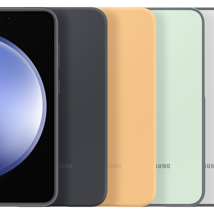 Samsung S23fe Silicone Case - Graphite