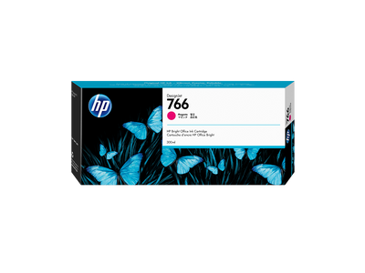 HP 766 300-ml Magenta DesignJet Ink Cartridge (P2V90A)