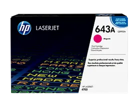 HP 643A Magenta Original LaserJet Toner Cartridge (Q5953A)