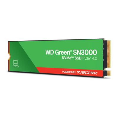 SanDisk WD Green SN3000 1TB NVMe | WDS100T4G0E