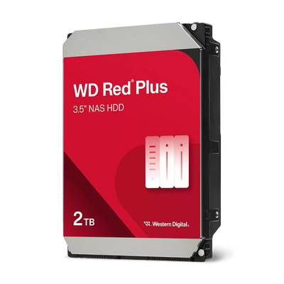 Western Digital | WD Red Plus NAS | 10TB HDD | 3.5" SATA | WD100EFGX