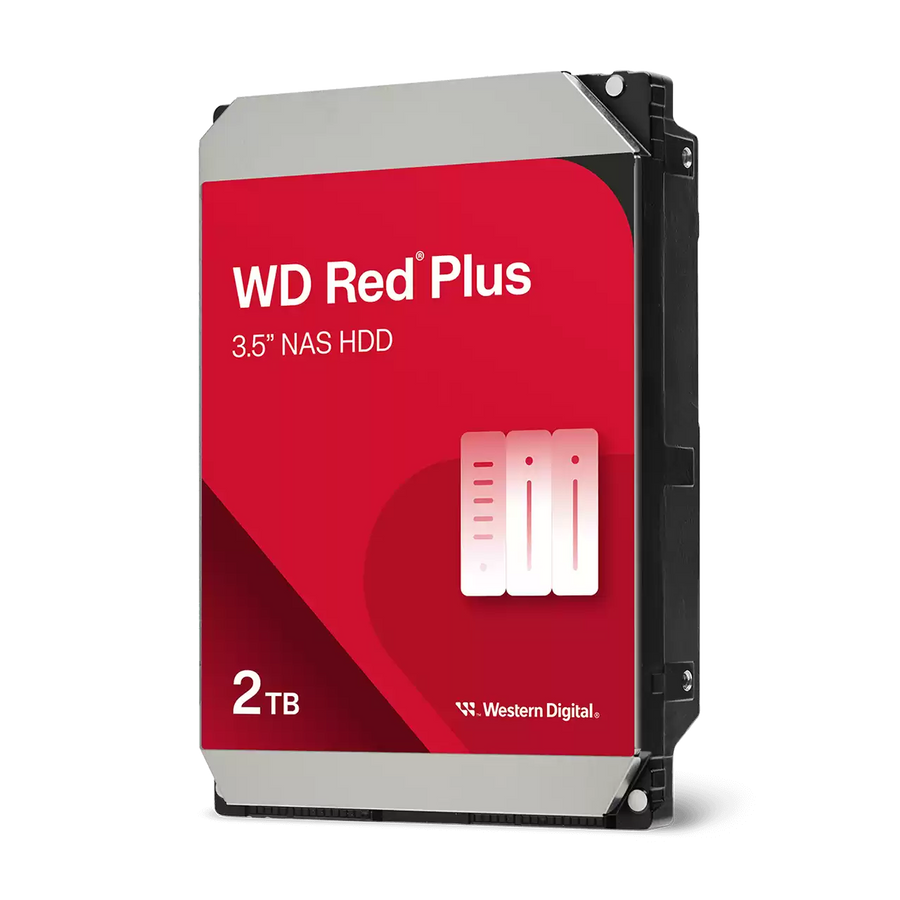 Western Digital | WD Red Plus NAS | 10TB HDD | 3.5" SATA | WD100EFGX