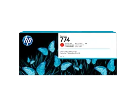 HP 774 775-ml Chromatic Red DesignJet Ink Cartridge (P2W02A)