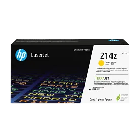 HP 214Z Ylw Original LaserJet Toner Crtg (W2142Z)