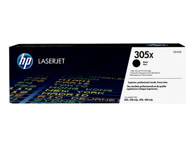 HP 305X High Yield Black Original LaserJet Toner Cartridge (CE410X)